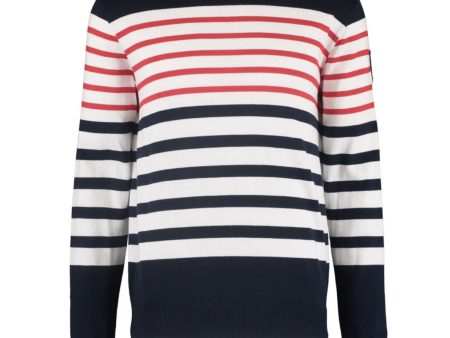 Paul & Shark Striped Knit Crewneck Cheap