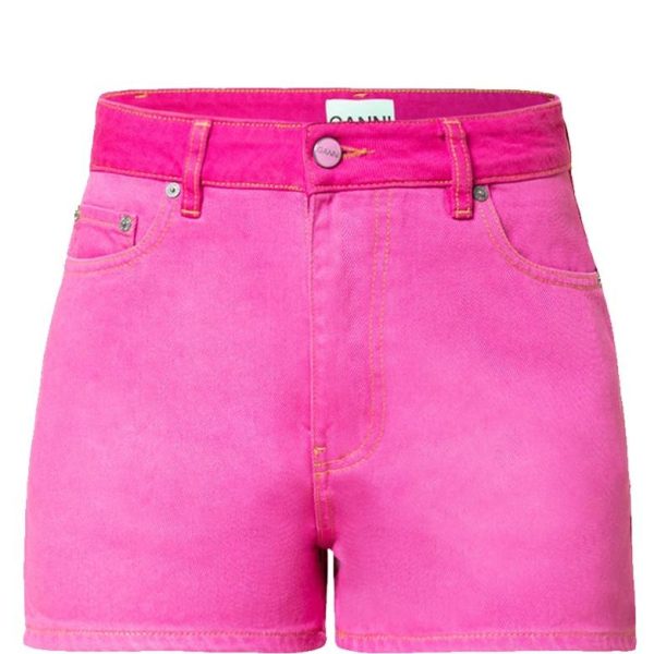 Ganni Mini Denim Shorts on Sale