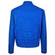 Moncler x Craig Green Blue Doodle Jacket For Sale