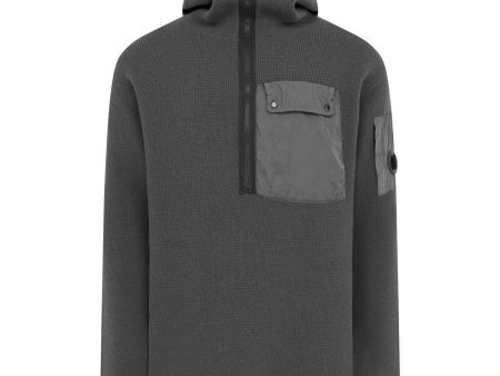 CP Company Utility Mixed Knit Hood For Discount