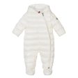 Moncler Ivory Down Padded Indro Puffer Snowsuit Online