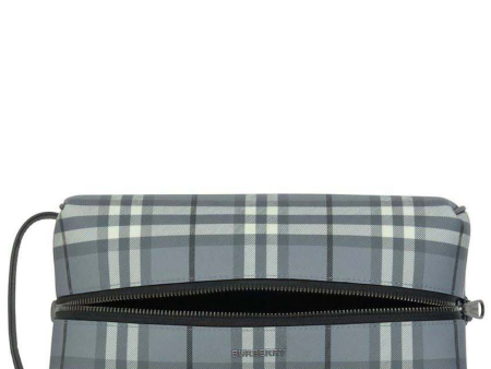 Burberry Grey Vintage Check Washbag Sale