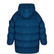 Stone Island Junior Crinkle Reps Down Coat Cheap