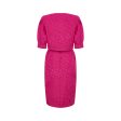 1990s Gail Hoppen Pink Dress Suit with Belt For Discount