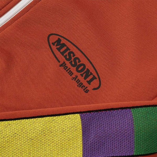 Palm Angels x Missoni Orange Track Jacket Online now