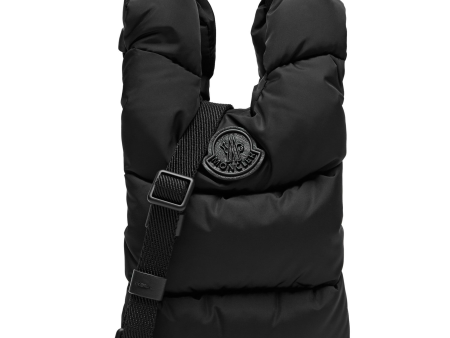 Moncler Black Legere Down Crossbody Bag Online Sale