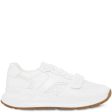 Burberry White Ramsey Trainers Online Hot Sale