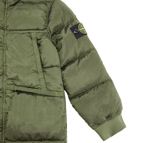 Stone Island Junior Nylon Metal Econyl Jacket For Discount