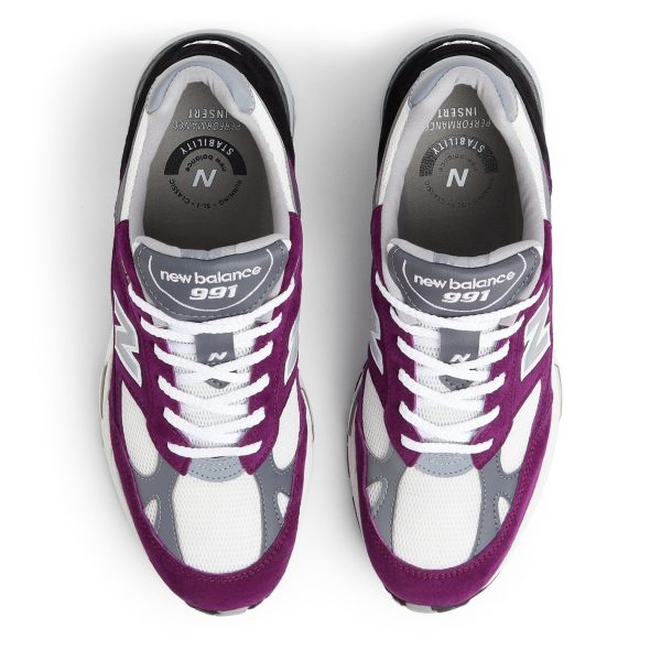 New Balance 991 Grape Discount