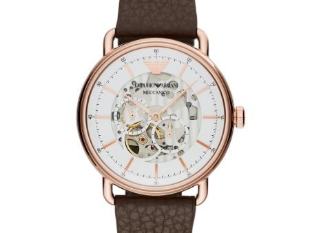 Emporio Armani Automatic Skeleton Watch Online Hot Sale