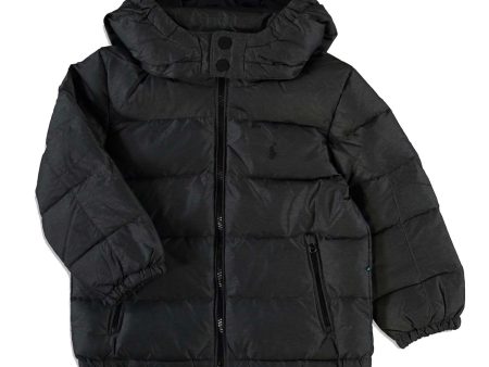 Kids Ralph Lauren Grey Down Coat For Sale