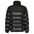 Moncler Faiveley Logo Print Quilted Down Jacket For Discount