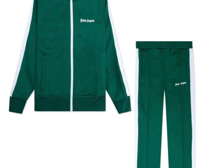 Kids Palm Angels Forest Green Tracksuit Fashion