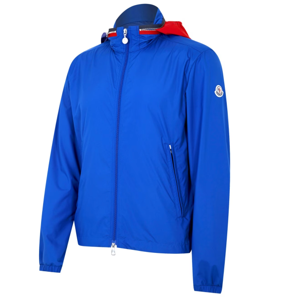 Moncler Blue Farlak Jacket For Discount