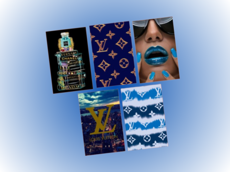 Cash Envelope | Blue LV | A5 Rings | Set of 5 Cheap