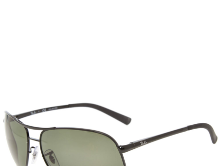 Ray Ban Black Polarized Slender Aviator Sunglasses Hot on Sale