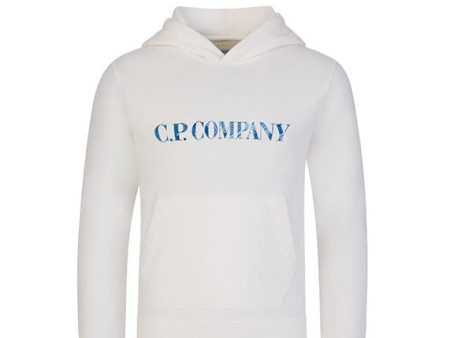 Kids CP Company Logo Hoodie For Sale