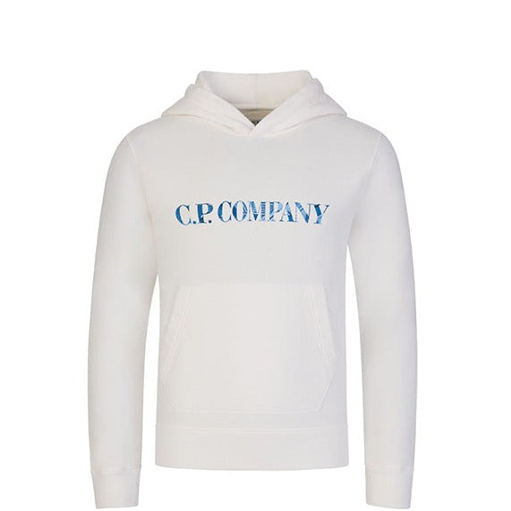 Kids CP Company Logo Hoodie For Sale