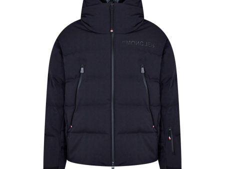 Moncler Grenoble Navy Fellberg Down Jacket Discount