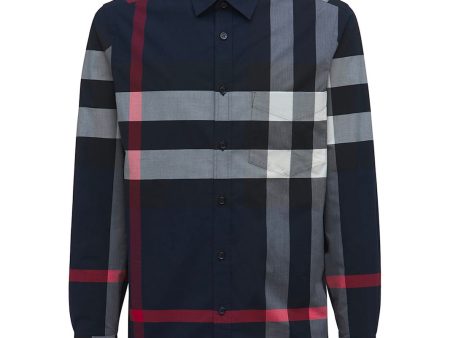 Burberry Somerton Long Sleeved Shirt Online Sale