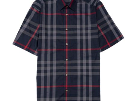 Burberry Claverdon Check Short Sleeve Shirt For Discount