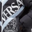 Versace Logo Print Down Jacket Online Sale