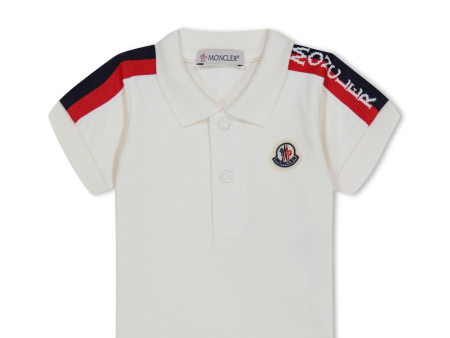 Infants Moncler Tape Logo Polo Shirt Discount