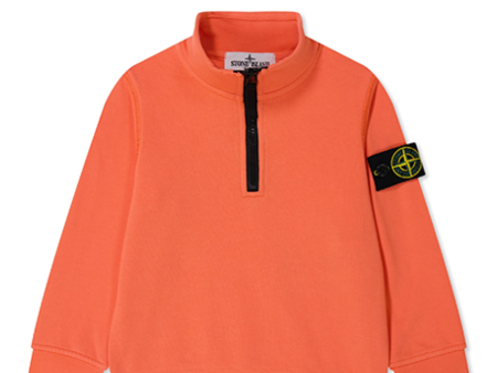 Stone Island Junior 1 4 Zip Sweatshirt Hot on Sale