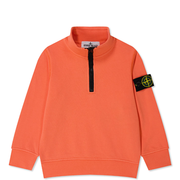 Stone Island Junior 1 4 Zip Sweatshirt Hot on Sale