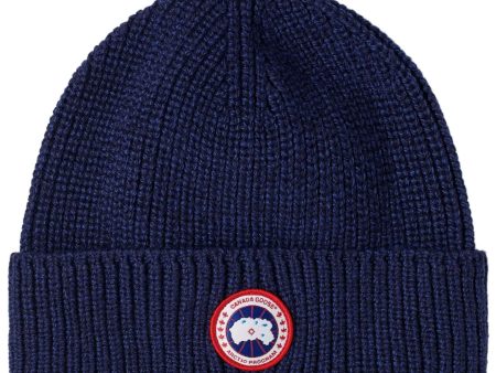 Canada Goose Navy Beanie Online Hot Sale