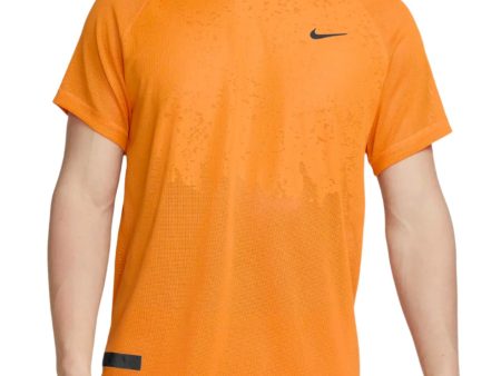 Nike Dri-Fit Advantage Run Divine Techknit Running T-Shirt Online Hot Sale