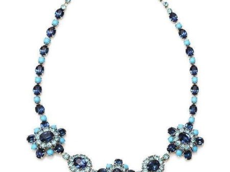 1950s Christian Dior Mitchel Maer Turquoise Blue Necklace Online