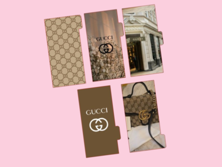 Cash Envelopes | Gucci | Set of 5 Fashion