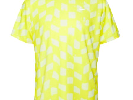 Nike Yellow Miler T-Shirt For Cheap