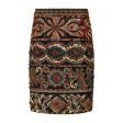 1990s Genny By Gianni Versace Baroque Beaded and Sequinned Skirt Supply