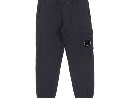 Kids CP Company Navy Sweatpants Cheap