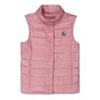 Girls Moncler Pink Liane Bodywarmer Online Hot Sale