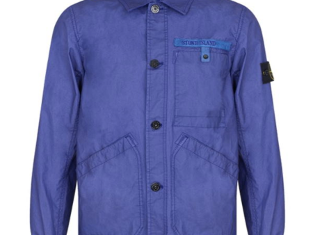 Stone Island Bluette Aggressive Gommato Jacket Online Hot Sale