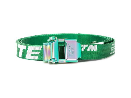 Off-White Green Industrial Belt Supply