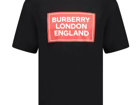 Burberry Black Logo T-Shirt Supply