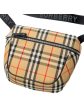 Burberry Vintage Check Bonded Cotton Crossbody Bag Discount