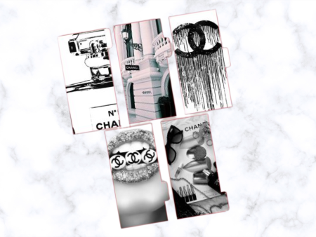 Cash Envelopes | CoCo B&W | Set of 5 For Cheap