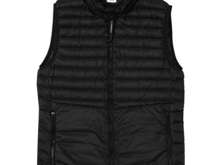 CP Company Black DD Shell Bodywarmer Fashion