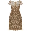 1960s Samuel Winston Gold Lace Dress Online