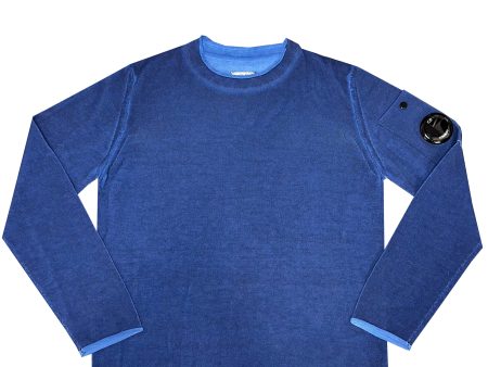 Kids CP Company Blue Lens Knitwear on Sale