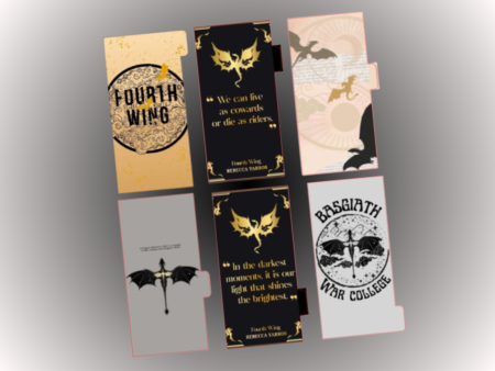 Cash Envelopes | Fourth Wing | Set of 6 Hot on Sale