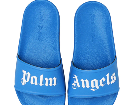 Kids Palm Angels Logo Sliders Online Hot Sale