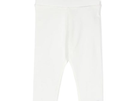 Infants Moncler White Leggings For Sale