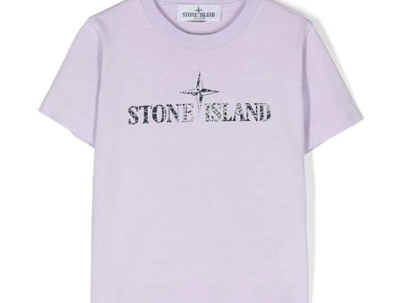 Stone Island Junior Logo T-Shirt Online