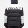 Versace Logo Print Down Jacket Online Sale